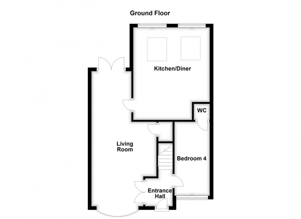 Floor Plan Image for 3 Bedroom Semi-Detached House for Sale in Castle Grove, Horbury, Wakefield