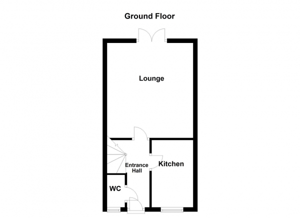 Floor Plan Image for 3 Bedroom Property for Sale in Forge Lane, Horbury, Wakefield