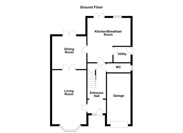 Floor Plan Image for 5 Bedroom Detached House for Sale in Bracken Hill View, Horbury, Wakefield