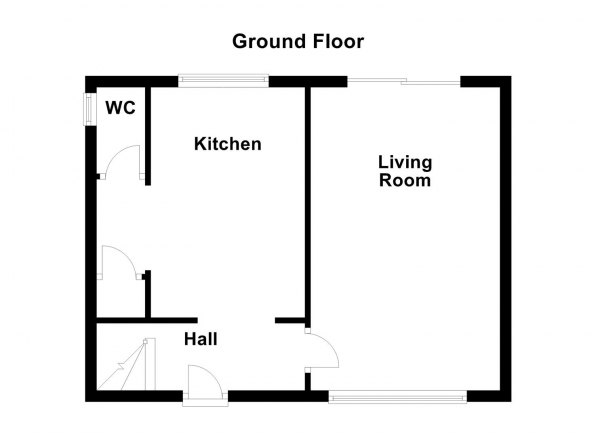 Floor Plan Image for 3 Bedroom Property for Sale in South Avenue, Horbury, Wakefield