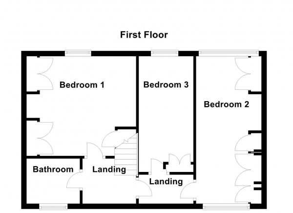 Floor Plan Image for 3 Bedroom Semi-Detached House for Sale in Barker Road, Horbury, Wakefield