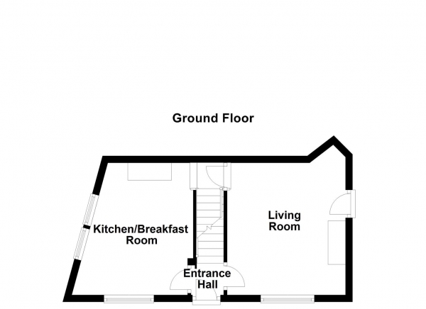 Floor Plan Image for 3 Bedroom End of Terrace House for Sale in Cooperative Street, Horbury, Wakefield