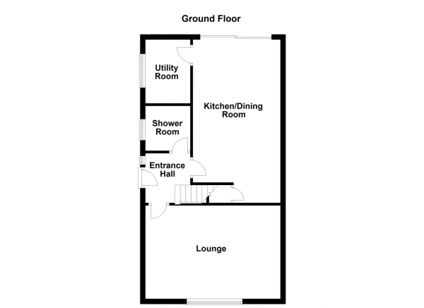 Floor Plan Image for 3 Bedroom Detached House for Sale in Daw Lane, Horbury, Wakefield