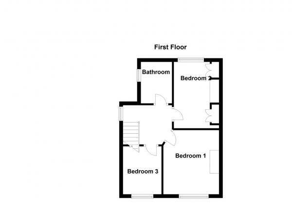 Floor Plan Image for 3 Bedroom Semi-Detached House for Sale in Rayner Street, Horbury, Wakefield