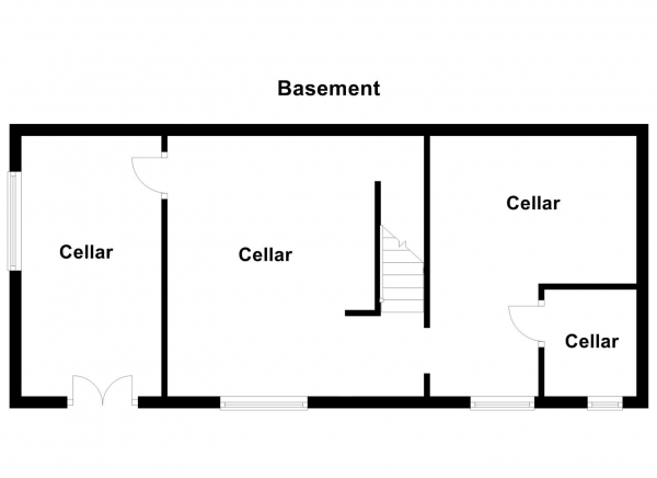 Floor Plan Image for 2 Bedroom End of Terrace House for Sale in Westfield Terrace, Horbury, Wakefield