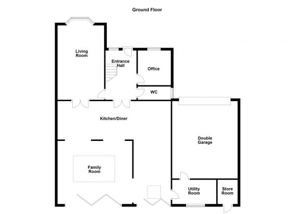 Floor Plan Image for 4 Bedroom Detached House for Sale in Highfield Grange, Horbury, Wakefield