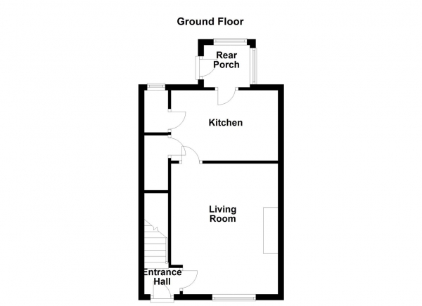 Floor Plan Image for 2 Bedroom Terraced House for Sale in Manor Road, Horbury