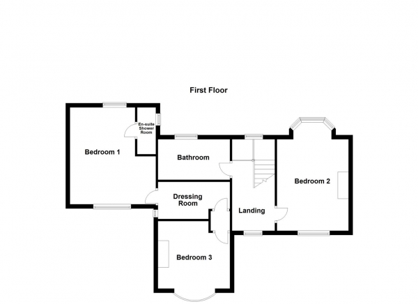 Floor Plan Image for 3 Bedroom Detached House for Sale in Northfield Lane, Horbury, Wakefield