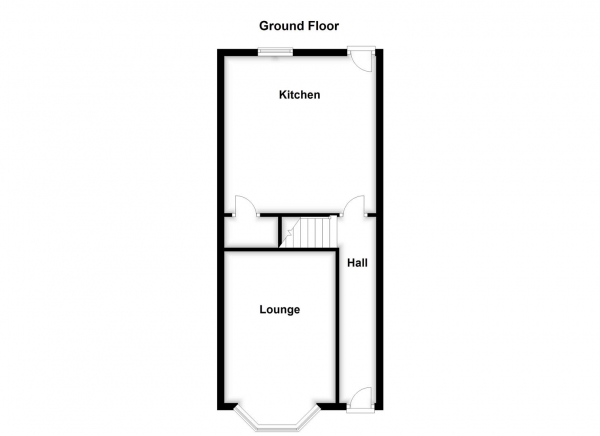 Floor Plan Image for 2 Bedroom Terraced House for Sale in Bridge Road, Horbury, Wakefield