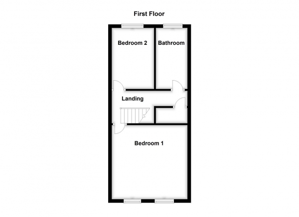 Floor Plan Image for 2 Bedroom Terraced House for Sale in Bridge Road, Horbury, Wakefield