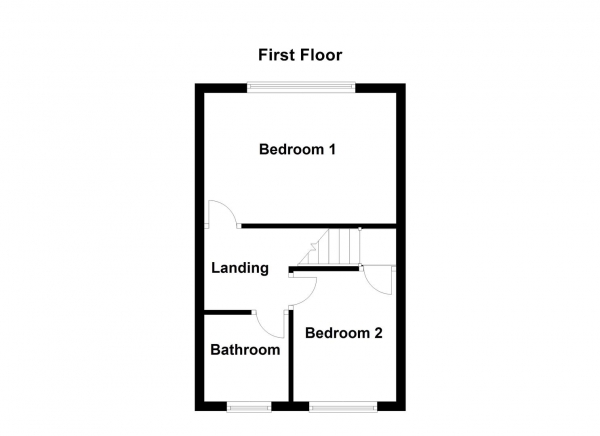 Floor Plan Image for 2 Bedroom Property for Sale in Parklands Drive, Horbury