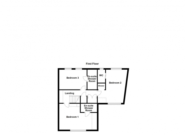 Floor Plan Image for 3 Bedroom Detached House for Sale in Reid Park Avenue, Wakefield, WF4 5PA