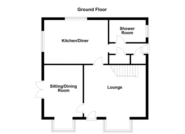 Floor Plan Image for 4 Bedroom Detached House for Sale in Weeland Road, Sharlston Common, Wakefield