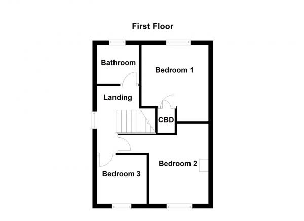 Floor Plan Image for 3 Bedroom Semi-Detached House for Sale in Falmouth Avenue, Normanton