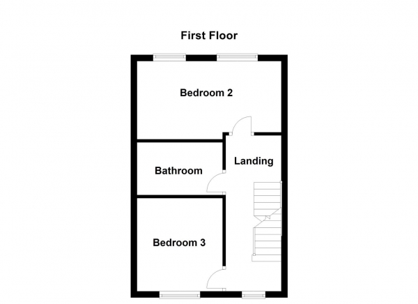 Floor Plan Image for 3 Bedroom Town House for Sale in Gilcar Villas, Normanton