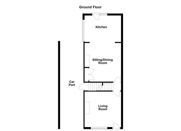 Floor Plan Image for 4 Bedroom End of Terrace House for Sale in Edward Street, Altofts, Normanton