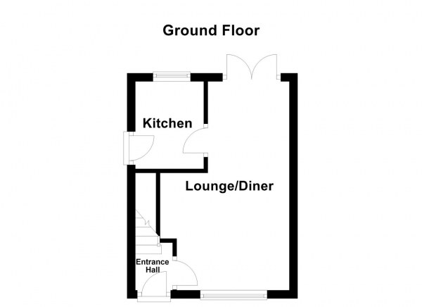 Floor Plan for 3 Bedroom Detached House for Sale in Bransdale Avenue, Altofts, Normanton, WF6, 2SJ -  &pound260,000