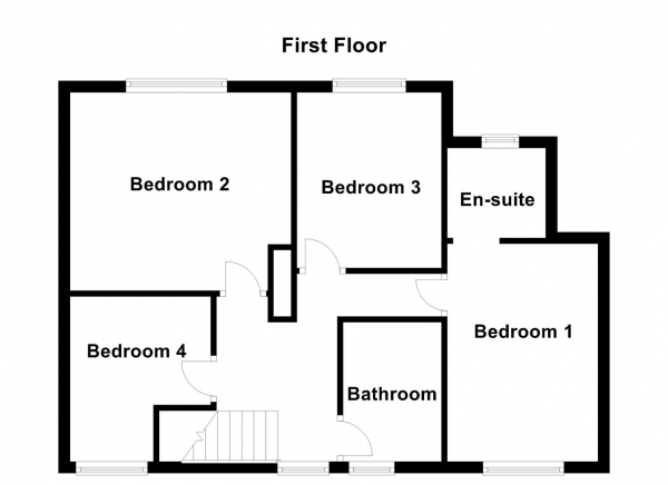 Floor Plan Image for 4 Bedroom Semi-Detached House for Sale in Jubilee Avenue, Normanton