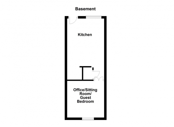 Floor Plan Image for 2 Bedroom Terraced House for Sale in Bell Lane, Ackworth, Pontefract