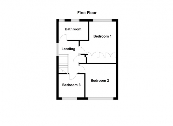 Floor Plan Image for 3 Bedroom Detached House for Sale in Hillthorpe Drive, Thorpe Audlin, Pontefract