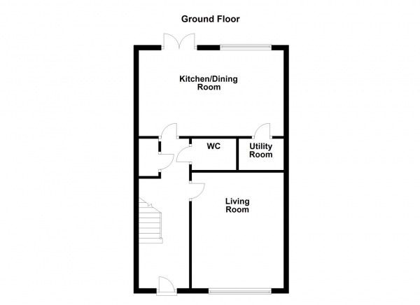 Floor Plan Image for 4 Bedroom Detached House for Sale in Stanley Main Avenue, Featherstone, Pontefract