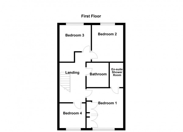 Floor Plan Image for 4 Bedroom Detached House for Sale in Stanley Main Avenue, Featherstone, Pontefract