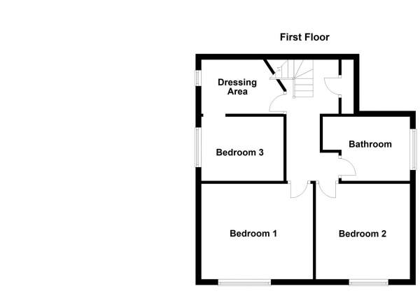 Floor Plan Image for 3 Bedroom Detached House for Sale in High Street, South Hiendley, Barnsley