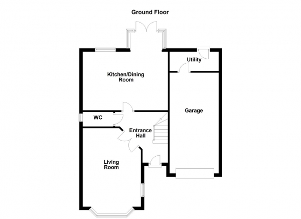 Floor Plan Image for 4 Bedroom Detached House for Sale in Shortwall Court, Pontefract