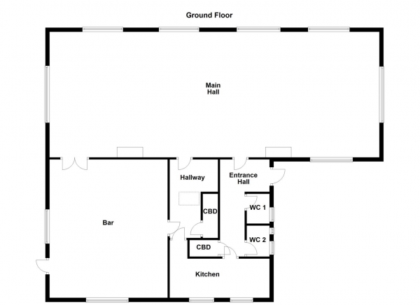 Floor Plan Image for Detached House for Sale in Main Street, Badsworth, Pontefract