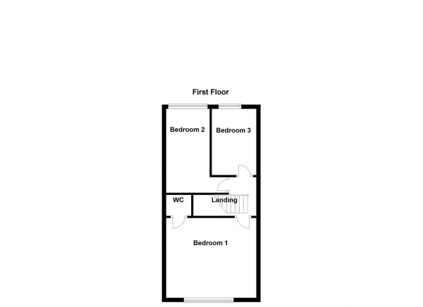 Floor Plan Image for 3 Bedroom Terraced House for Sale in Crowther Street, Castleford