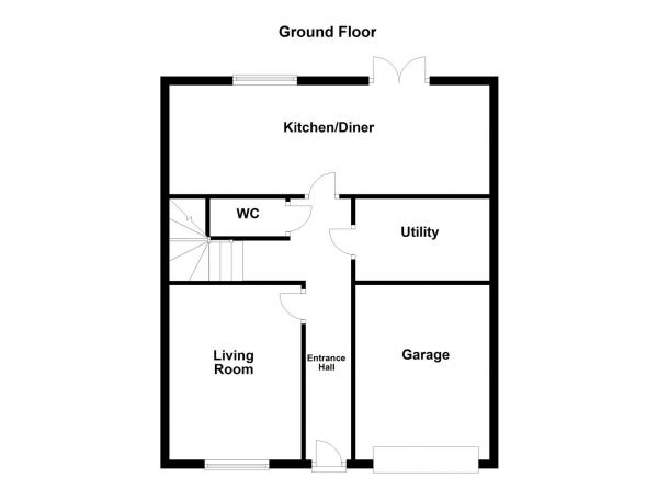 Floor Plan Image for 4 Bedroom Detached House for Sale in Taylor Road, Castleford