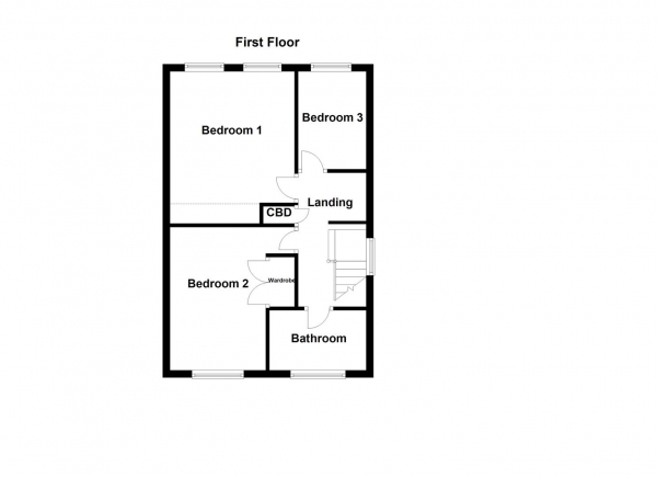 Floor Plan Image for 3 Bedroom Semi-Detached House for Sale in Carleton Road, Pontefract