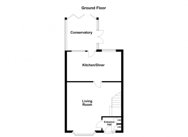 Floor Plan Image for 3 Bedroom Semi-Detached House for Sale in Meadow Croft, Hemsworth, Pontefract