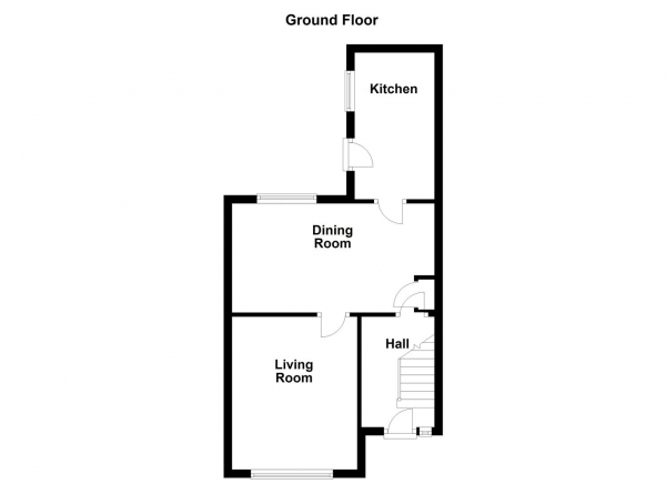 Floor Plan Image for 3 Bedroom End of Terrace House for Sale in Beech Grove Terrace, Garforth, Leeds