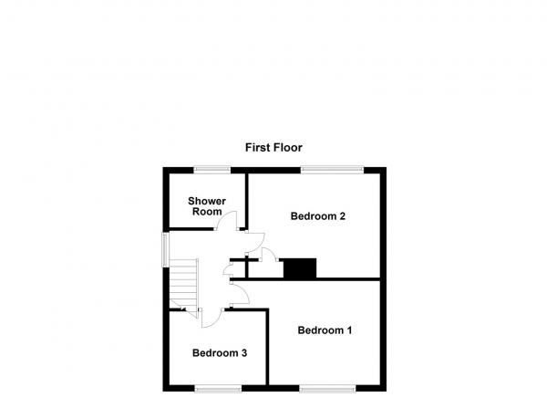 Floor Plan Image for 3 Bedroom Semi-Detached House for Sale in Mount Pleasant, Ackworth, Pontefract