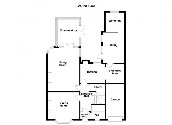 Floor Plan Image for 3 Bedroom Detached House for Sale in Carleton Road, Pontefract