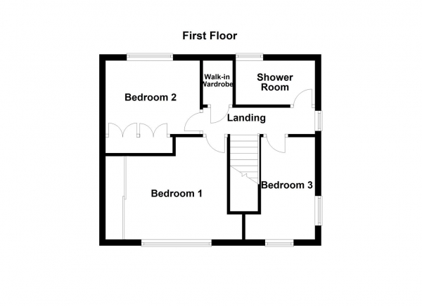 Floor Plan Image for 3 Bedroom Semi-Detached House for Sale in Common Road, Kinsley, Pontefract