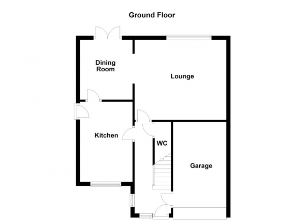 Floor Plan Image for 4 Bedroom Detached House for Sale in Rosemount Drive, Normanton