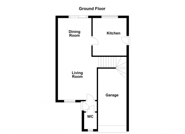 Floor Plan Image for 3 Bedroom Detached House for Sale in Langdale Drive, Altofts, Normanton