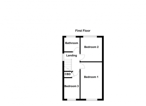 Floor Plan Image for 4 Bedroom Semi-Detached House for Sale in Healdfield Road, Castleford