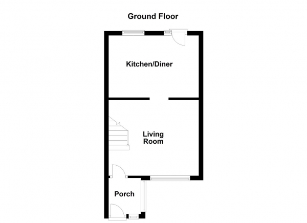 Floor Plan Image for 2 Bedroom Semi-Detached House for Sale in Falmouth Avenue, Normanton