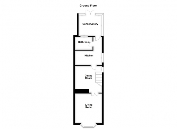 Floor Plan for 2 Bedroom Semi-Detached House for Sale in Prospect Avenue, Normanton, WF6, 2DS -  &pound190,000