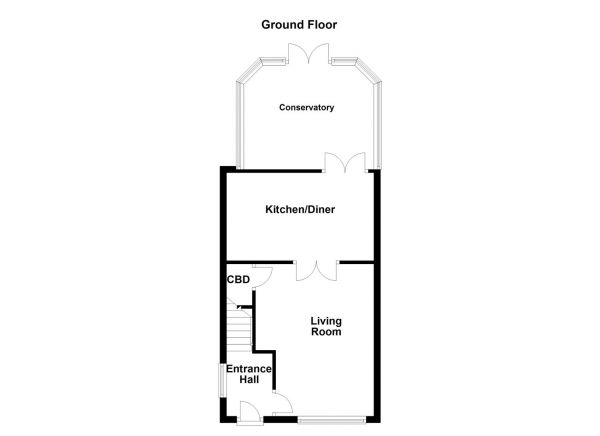 Floor Plan Image for 3 Bedroom Semi-Detached House for Sale in Falmouth Avenue, Normanton