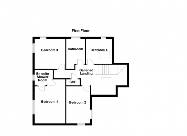Floor Plan Image for 4 Bedroom Detached House for Sale in High Farm Meadow, Badsworth, Pontefract