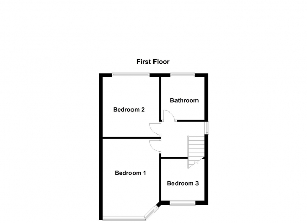 Floor Plan Image for 3 Bedroom Town House for Sale in Harewood Avenue, Normanton