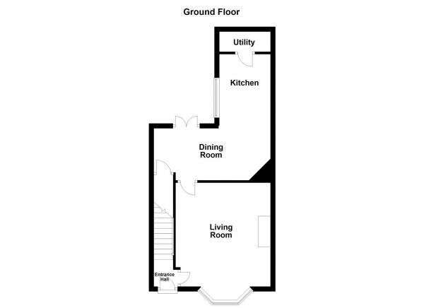 Floor Plan Image for 2 Bedroom Terraced House for Sale in Dalefield Road, Normanton