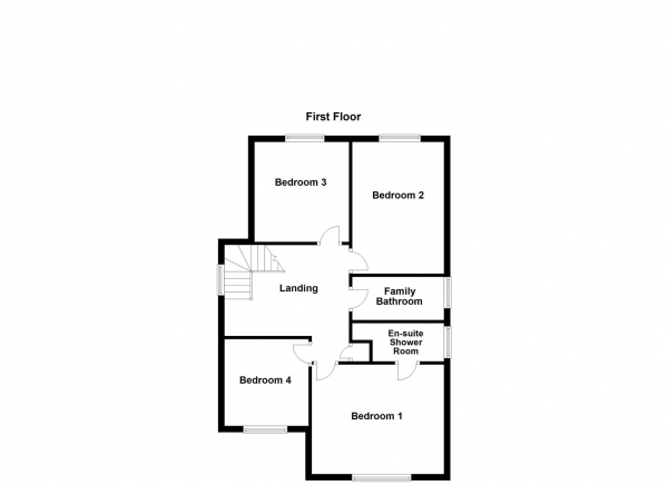 Floor Plan Image for 4 Bedroom Detached House for Sale in Plot 1, Farriers Walk, Pontefract