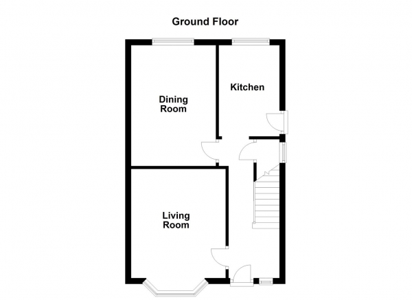 Floor Plan Image for 3 Bedroom Semi-Detached House for Sale in The Crescent, Altofts, Normanton