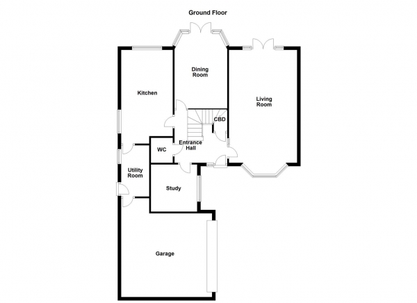 Floor Plan Image for 5 Bedroom Detached House for Sale in Ouse Way, Snaith, Goole