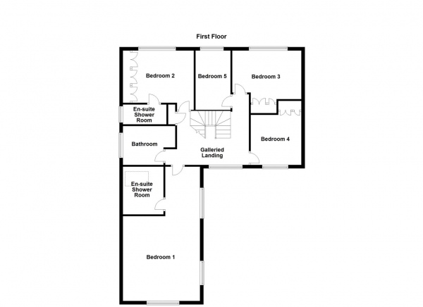 Floor Plan Image for 5 Bedroom Detached House for Sale in Ouse Way, Snaith, Goole